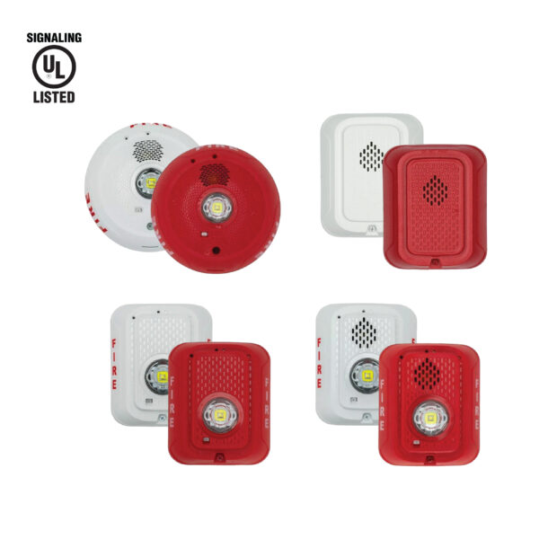 LED Indoor Selectable Horns, Strobes and Horn Strobes